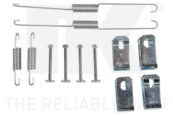 Set accesorii, sabot de frana puntea spate (7930888 NK) MITSUBISHI