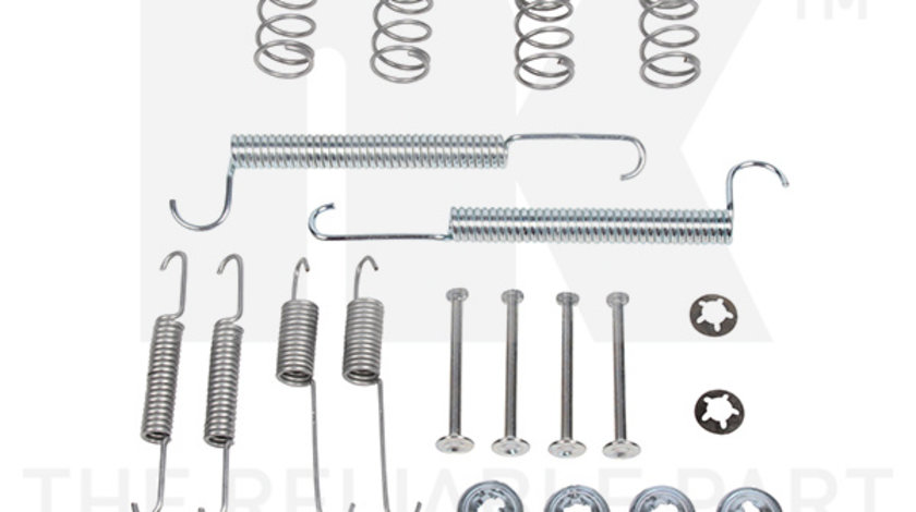 Set accesorii, sabot de frana puntea spate (7936630 NK) OPEL,VAUXHALL