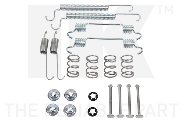 Set accesorii, sabot de frana puntea spate (7936766 NK) OPEL,VAUXHALL
