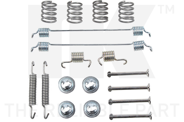 Set accesorii, sabot de frana puntea spate (7939777 NK) NISSAN,RENAULT