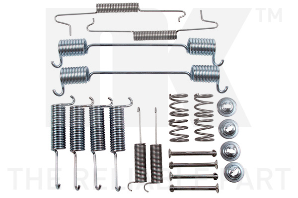 Set accesorii, sabot de frana puntea spate (7947648 NK) VW