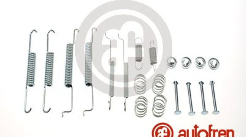 Set accesorii, sabot de frana puntea spate (D3867A AUT) AUDI,DACIA,MITSUBISHI,NISSAN,SEAT,SKODA,TOYOTA,VW