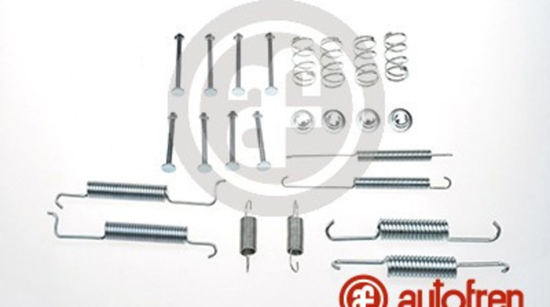 Set accesorii, sabot de frana puntea spate (D3890A AUT) AUDI,FIAT,SEAT,SKODA,VW