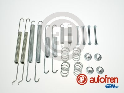 Set accesorii, sabot de frana puntea spate (D3892A AUT) AUDI,SEAT,SKODA,VW