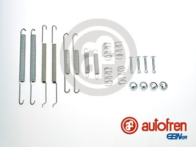 Set accesorii, sabot de frana puntea spate (D3918A AUT) AUDI,SEAT,VW