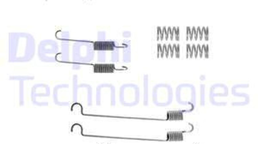 Set accesorii, sabot de frana puntea spate (LY1054 DELPHI) BMW,SUZUKI