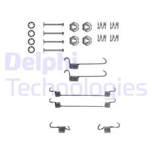 Set accesorii, sabot de frana puntea spate (LY1110 DLP) Citroen,PEUGEOT