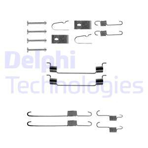 Set accesorii, sabot de frana puntea spate (LY1142 DLP) KIA,MAZDA