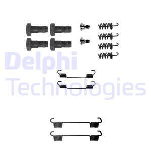 Set accesorii, sabot de frana puntea spate (LY1198 DLP) MERCEDES-BENZ