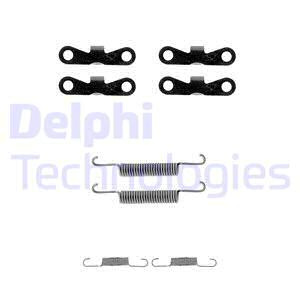 Set accesorii, sabot de frana puntea spate (LY1201 DLP) RENAULT,VOLVO