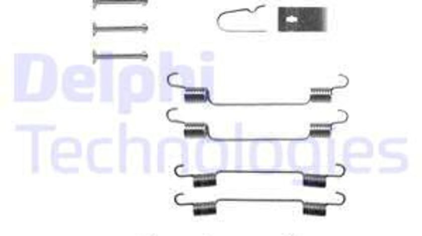 Set accesorii, sabot de frana puntea spate (LY1202 DLP) SUBARU,SUZUKI