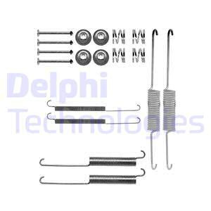 Set accesorii, sabot de frana puntea spate (LY1233 DLP) ISUZU,OPEL,VAUXHALL