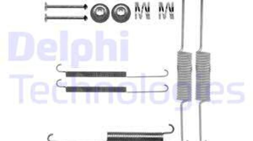 Set accesorii, sabot de frana puntea spate (LY1233 DLP) ISUZU,OPEL,VAUXHALL