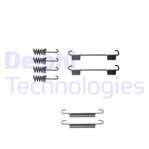 Set accesorii, sabot de frana puntea spate (LY1259 DELPHI) MERCEDES-BENZ,VW
