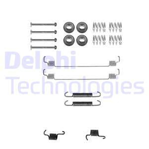 Set accesorii, sabot de frana puntea spate (LY1261 DLP) NISSAN,RENAULT