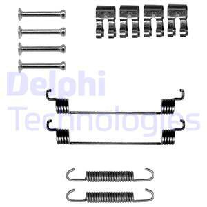 Set accesorii, sabot de frana puntea spate (LY1267 DELPHI) FIAT,FORD