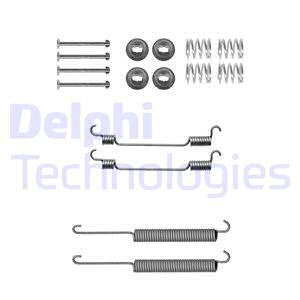 Set accesorii, sabot de frana puntea spate (LY1302 DELPHI) FORD,NISSAN