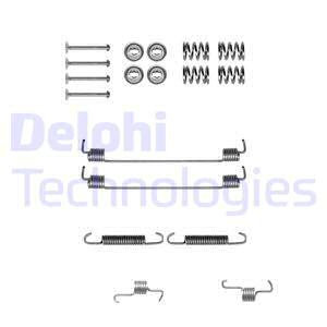 Set accesorii, sabot de frana puntea spate (LY1303 DELPHI) DACIA,LANCIA,MERCEDES-BENZ,RENAULT