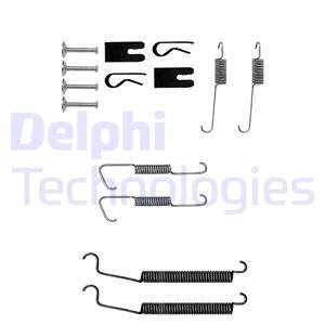 Set accesorii, sabot de frana puntea spate (LY1304 DLP) Citroen,PEUGEOT