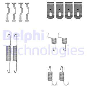 Set accesorii, sabot de frana puntea spate (LY1351 DLP) HONDA