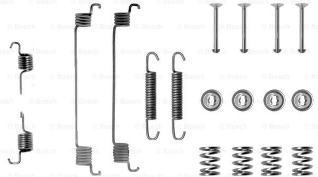 Set accesorii, sabot de frana puntea spate (1987475162 BOSCH) DACIA,FIAT,LANCIA,PEUGEOT,RENAULT