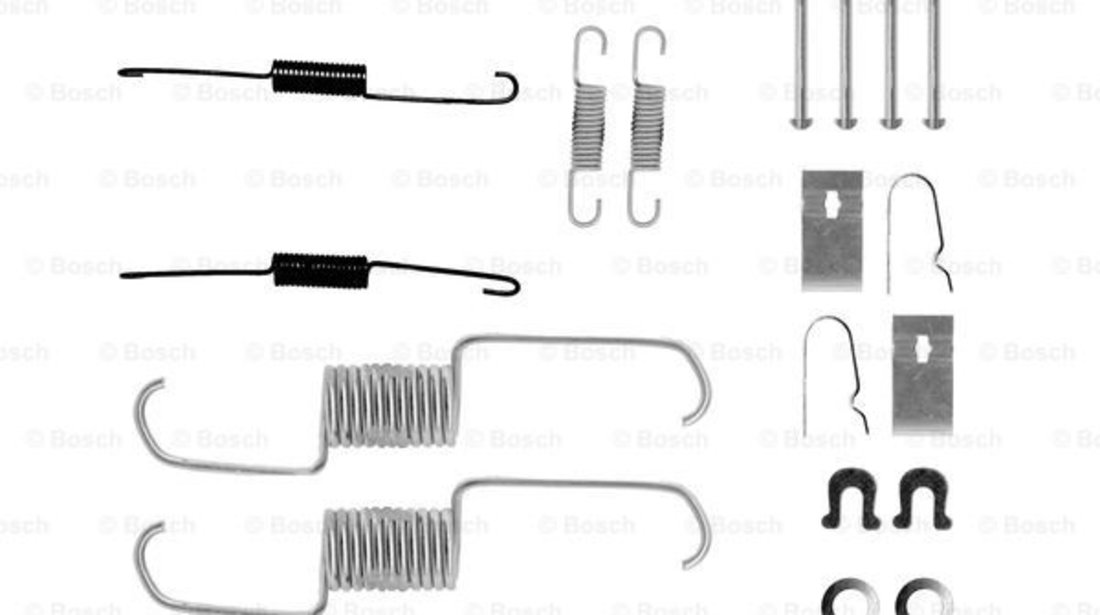 Set accesorii, sabot de frana puntea spate (1987475252 BOSCH) HONDA,SUZUKI