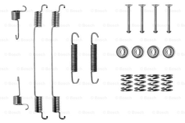 Set accesorii, sabot de frana puntea spate (1987475155 BOSCH) FIAT