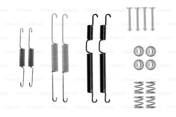 Set accesorii, sabot de frana puntea spate (1987475325 BOSCH) KIA