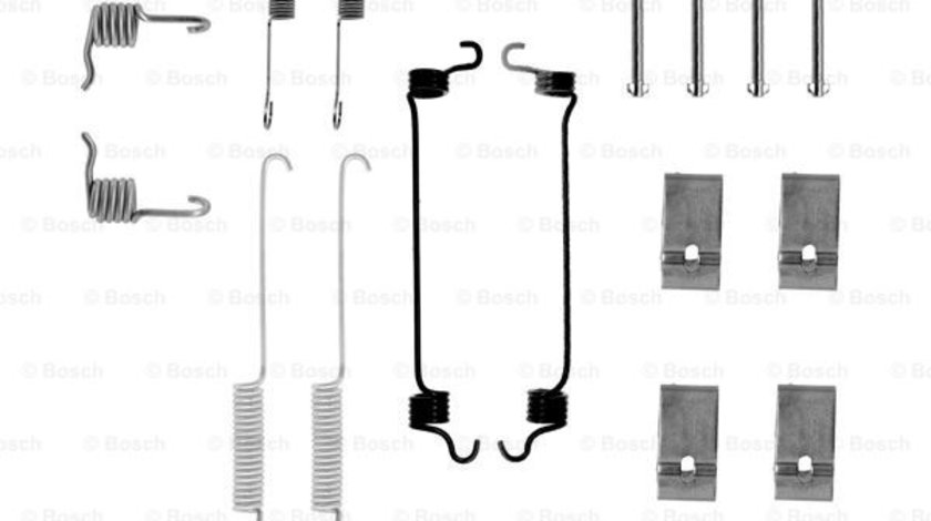 Set accesorii, sabot de frana puntea spate (1987475158 BOSCH) FORD