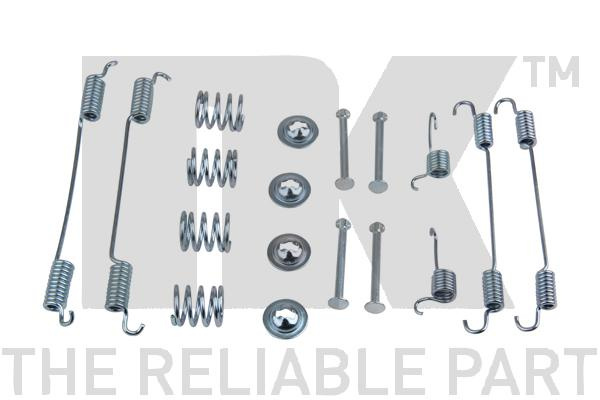 Set accesorii, sabot de frana puntea spate (79390021 NK) DACIA,RENAULT