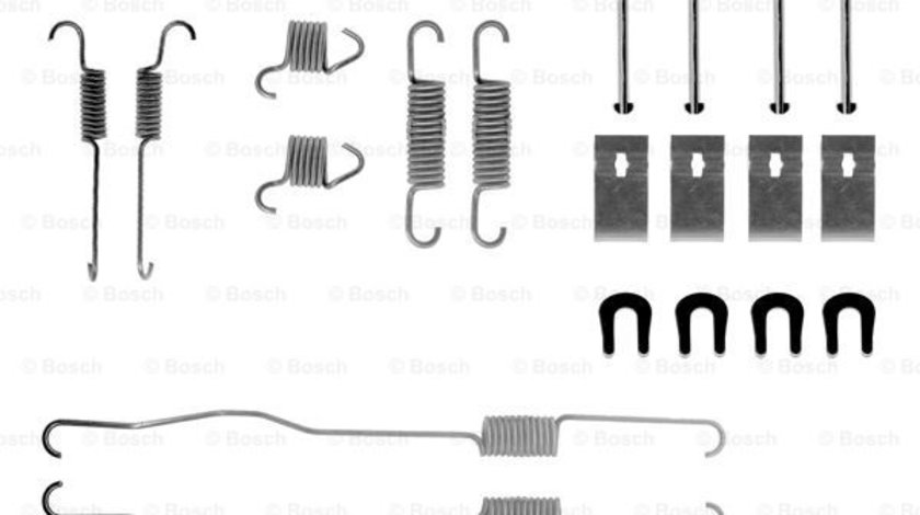 Set accesorii, sabot de frana puntea spate (1987475146 BOSCH) DAIHATSU