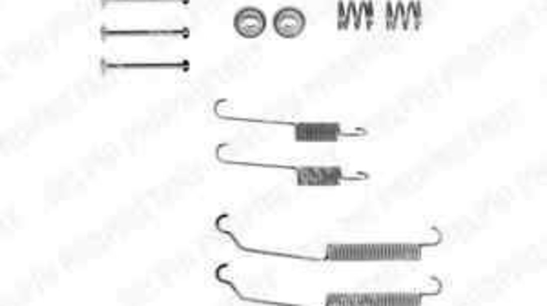 Set accesorii, sabot de frana RENAULT 9 (L42_) DELPHI LY1102