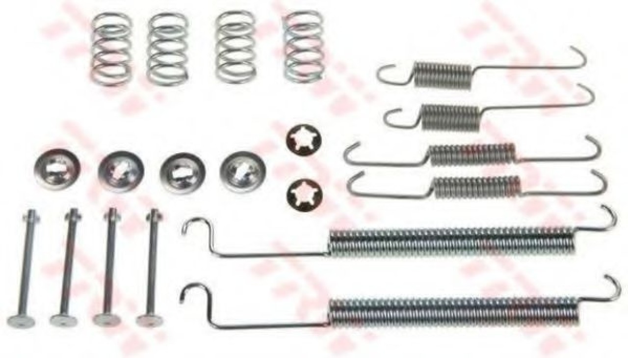 Set accesorii, sabot de frana RENAULT ESPACE III (JE0) (1996 - 2002) TRW SFK263 piesa NOUA