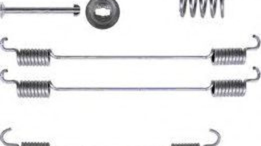 Set accesorii, sabot de frana RENAULT KANGOO Express (FC0/1) (1997 - 2007) TEXTAR 97010100 piesa NOUA