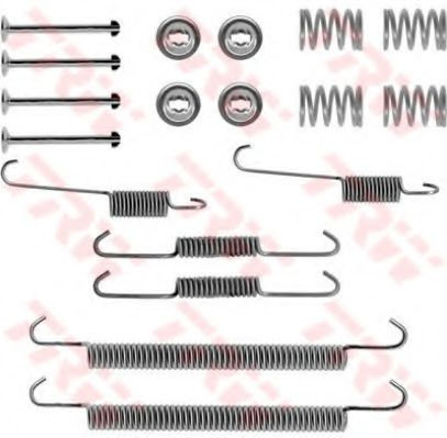 Set accesorii, sabot de frana RENAULT LAGUNA I Grandtour (K56) (1995 - 2001) TRW SFK264 piesa NOUA