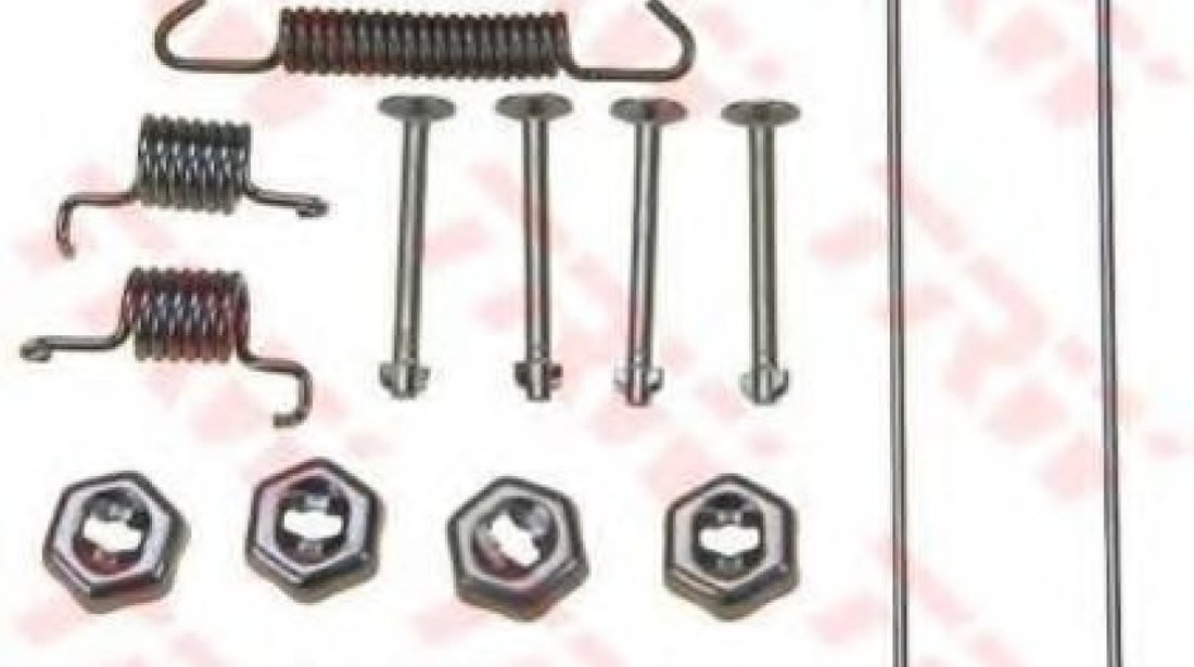 Set accesorii, sabot de frana RENAULT MEGANE I Scenic (JA0/1) (1996 - 2001) TRW SFK144 piesa NOUA