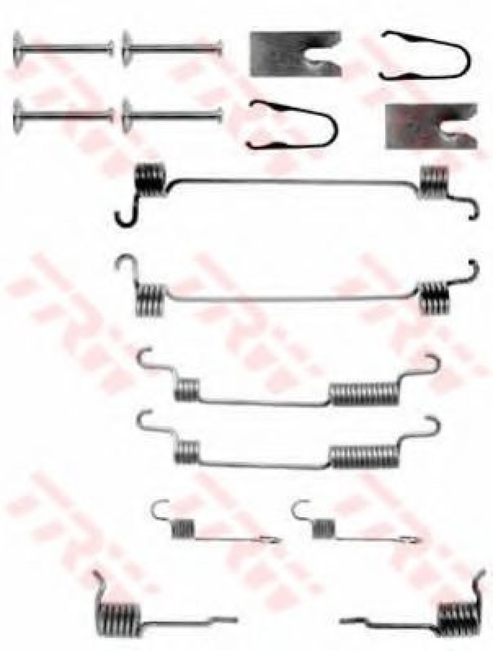 Set accesorii, sabot de frana ROVER STREETWISE (2003 - 2005) TRW SFK267 piesa NOUA