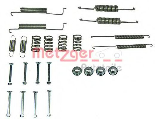 Set accesorii, sabot de frana SEAT TOLEDO I (1L) (1991 - 1999) METZGER 105-0569 piesa NOUA