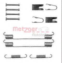 Set accesorii, sabot de frana SEAT TOLEDO IV (KG3) (2012 - 2016) METZGER 105-0883 piesa NOUA