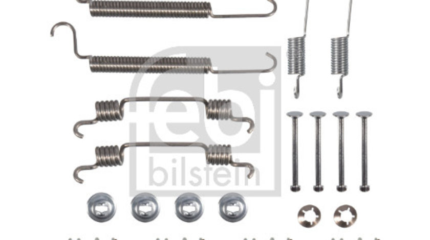 Set accesorii, sabot de frana spate (182063 FEBI BILSTEIN) OPEL,VAUXHALL