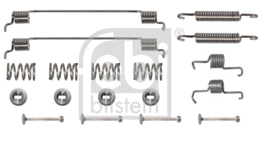 Set accesorii, sabot de frana spate (182077 FEBI BILSTEIN) DACIA,LANCIA,RENAULT