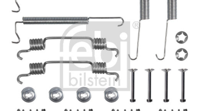 Set accesorii, sabot de frana spate (182150 FEBI BILSTEIN) OPEL,VAUXHALL