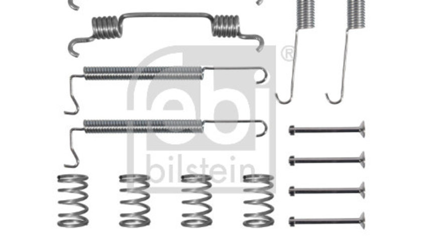 Set accesorii, sabot de frana spate (182187 FEBI BILSTEIN) OPEL,VAUXHALL