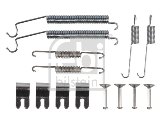 Set accesorii, sabot de frana spate (182553 FEBI BILSTEIN) MITSUBISHI,SMART