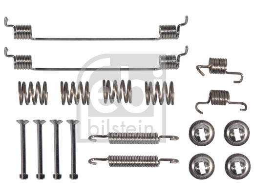 Set accesorii, sabot de frana spate (182555 FEBI BILSTEIN) NISSAN,RENAULT