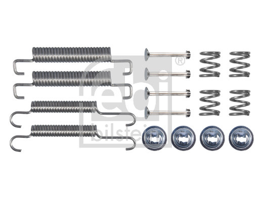 Set accesorii, sabot de frana spate (182594 FEBI BILSTEIN) HYUNDAI,KIA