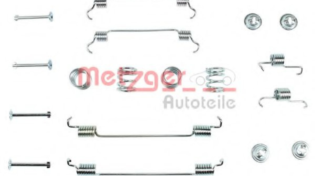 Set accesorii, sabot de frana SUZUKI SX4 (EY, GY) (2006 - 2016) METZGER 105-0034 piesa NOUA