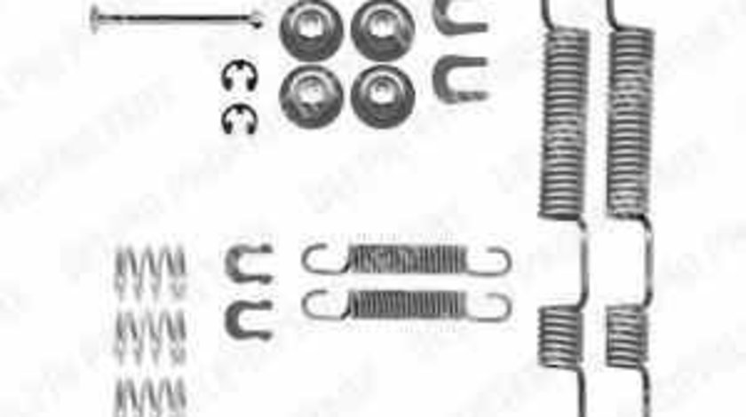 Set accesorii sabot de frana TOYOTA 4 RUNNER RN10 VZN13 VZN10 RN13 DELPHI LY1191
