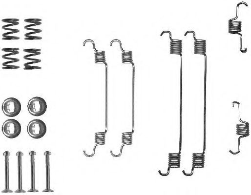 Set accesorii, sabot de frana TOYOTA AYGO (PAB4_, KGB4_) (2014 - 2016) TEXTAR 97032000 piesa NOUA