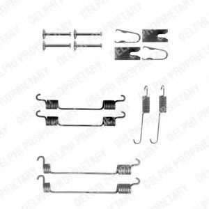 Set accesorii, sabot de frana TOYOTA COROLLA (E11) (1997 - 2002) DELPHI LY1293 piesa NOUA